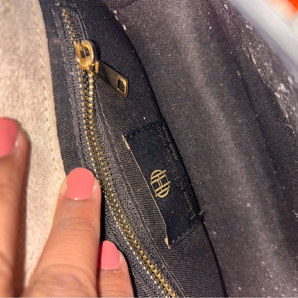 House of Harlow 1960 Croc-Embossed Bag with Gold Chain ✨Open to offers✨ - Picture 6 of 11